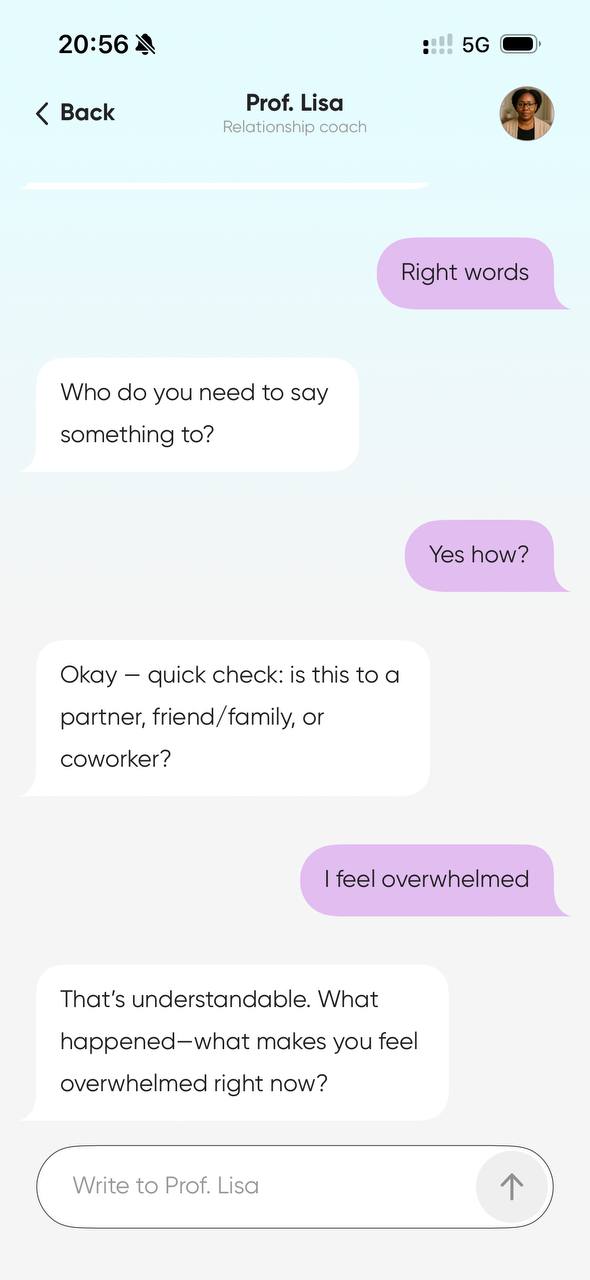 Chat with Prof. Lisa